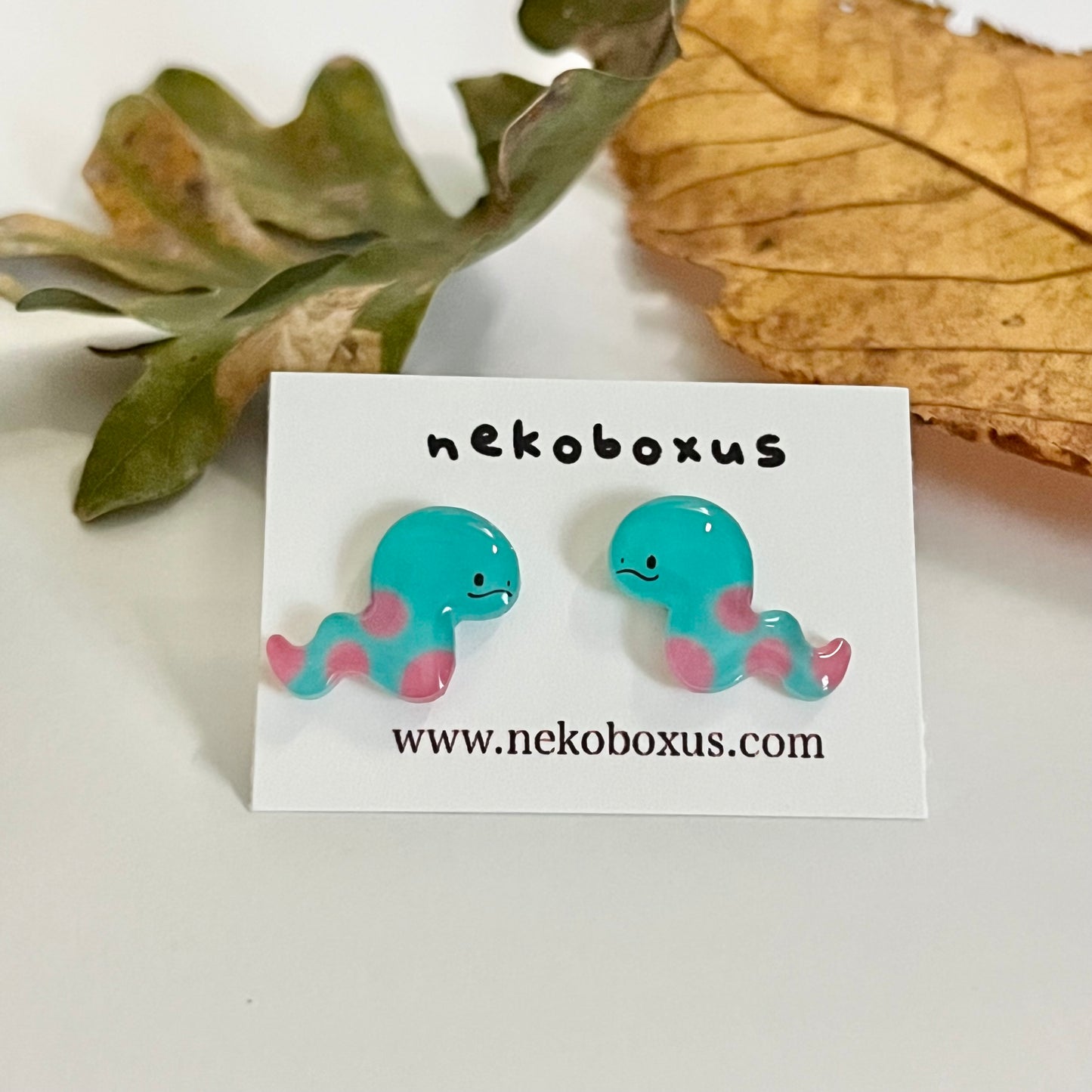 Snake - Stud Earrings