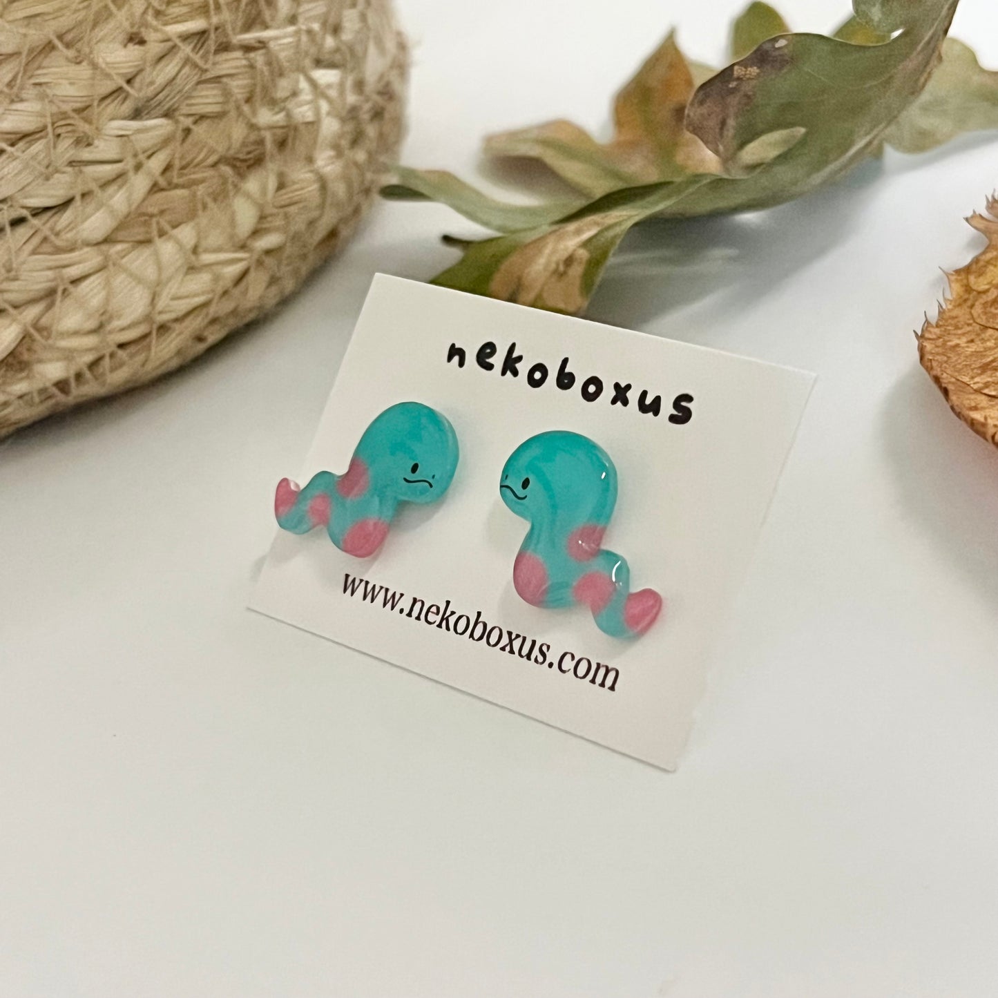 Snake - Stud Earrings