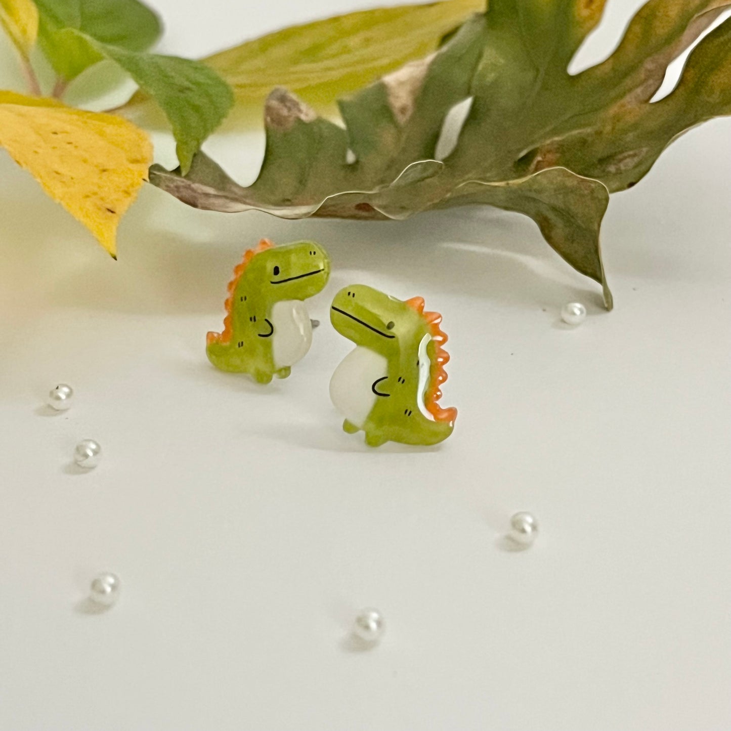 Alligator - Stud Earrings