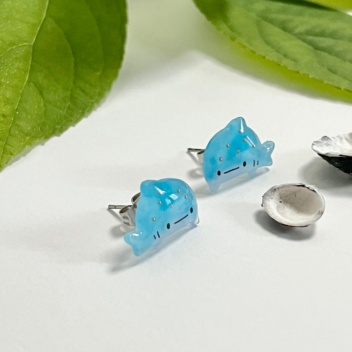 Whale Shark Stud Earrings