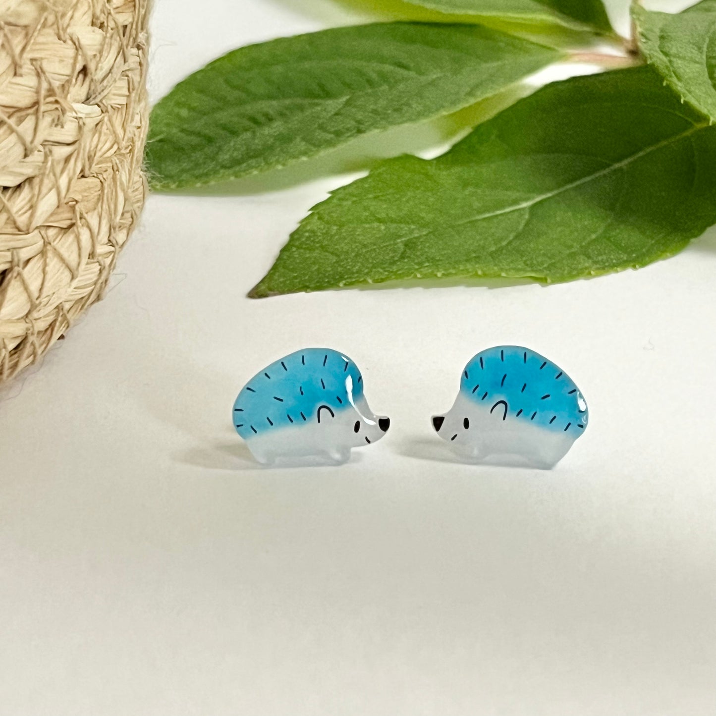 Hedgehog - Stud Earrings