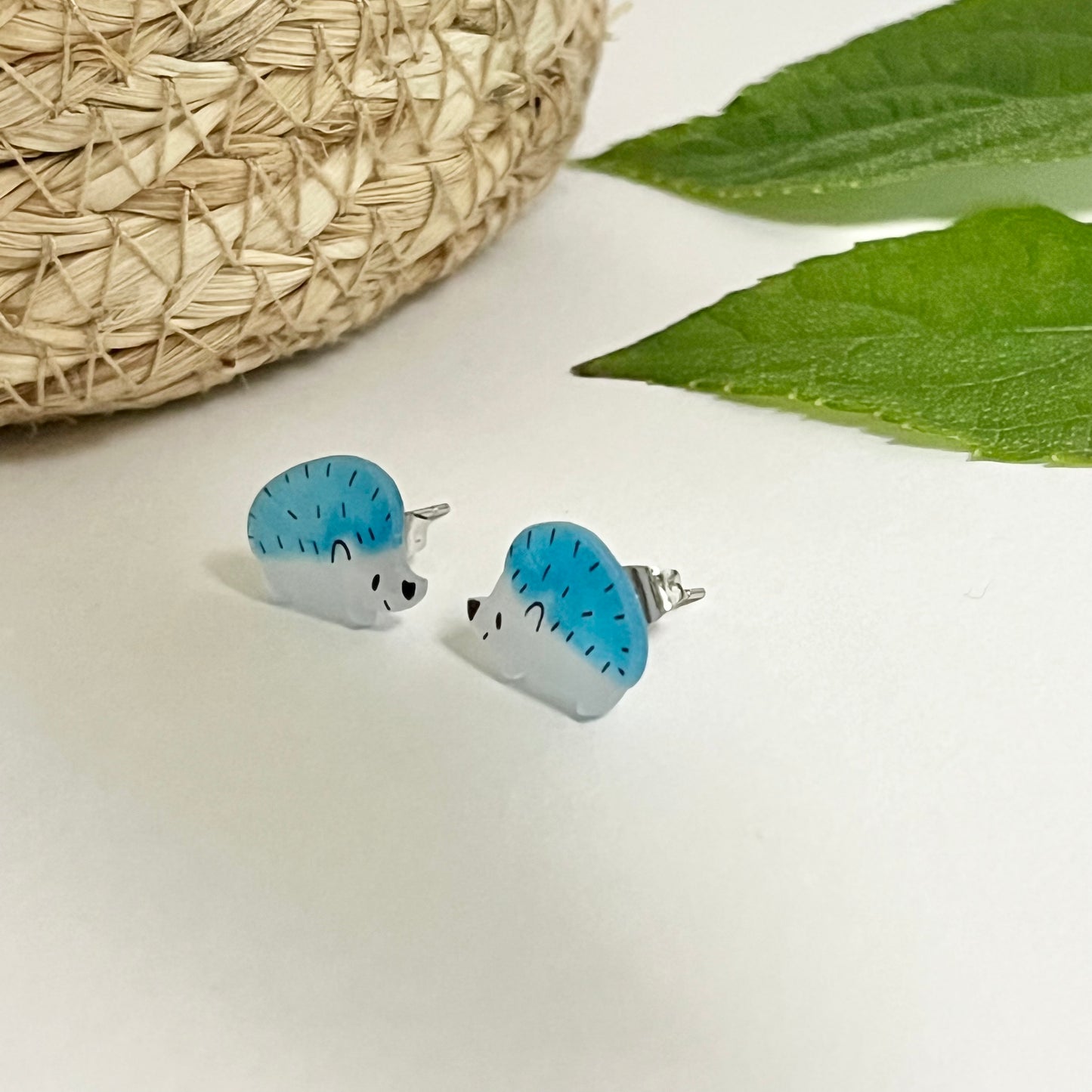 Hedgehog - Stud Earrings