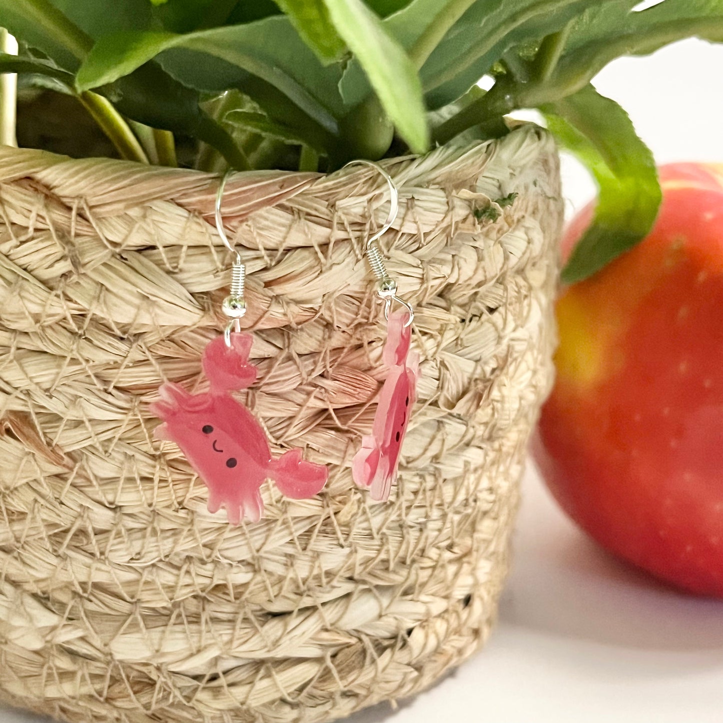 Crab Dangle Earrings